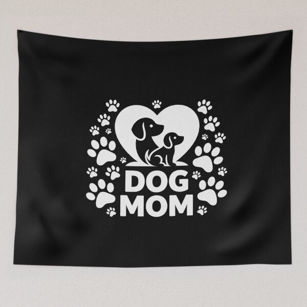 Item preview, Dog Mom Minimalist Tee - Paw Heart Love Design designed and sold by Reichcorp.