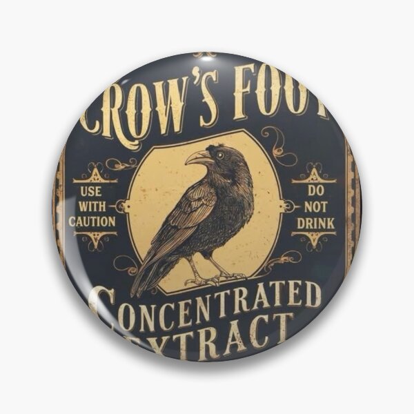 Item preview, Crows Foot Extract Vintage Label designed and sold by Adronia.