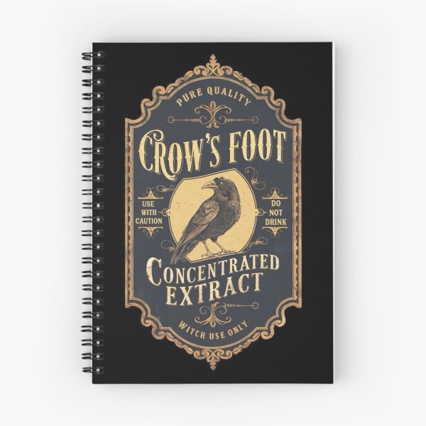 Item preview, Crows Foot Extract Vintage Label designed and sold by Adronia.