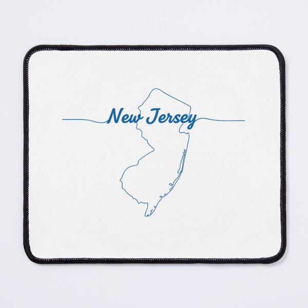 Item preview, New Jersey Map Decor – Contemporary Minimalist State Line Drawing designed and sold by Paper Drip.