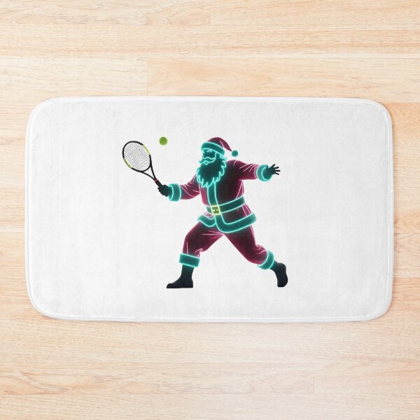 Item preview, Santa playing tennis  designed and sold by Nomad-Maynard.