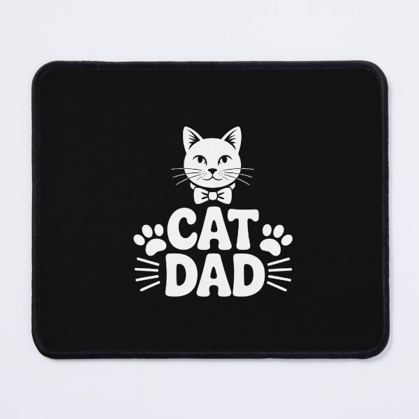 Item preview, Vintage Cat Dad Tee - Whiskers & Retro Font Design designed and sold by Reichcorp.
