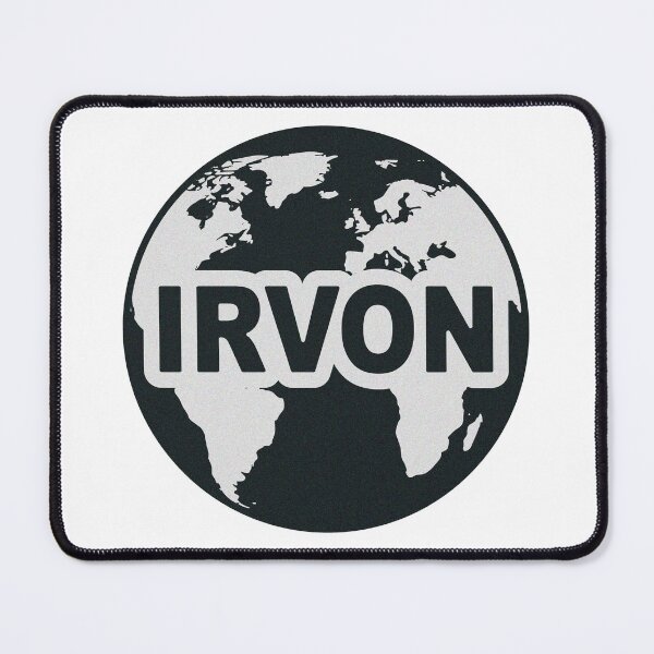 Item preview, IRVON Globe Emblem – Minimalist World Logo Design designed and sold by NicolasMar.