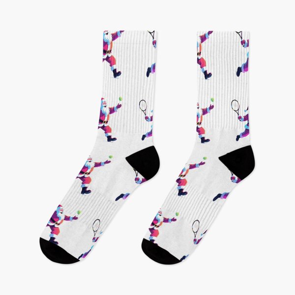 Item preview, Santa playing tennis  designed and sold by Nomad-Maynard.