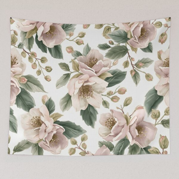 Item preview, Hellebore Flowers designed and sold by JessArty ⭐⭐⭐⭐⭐.