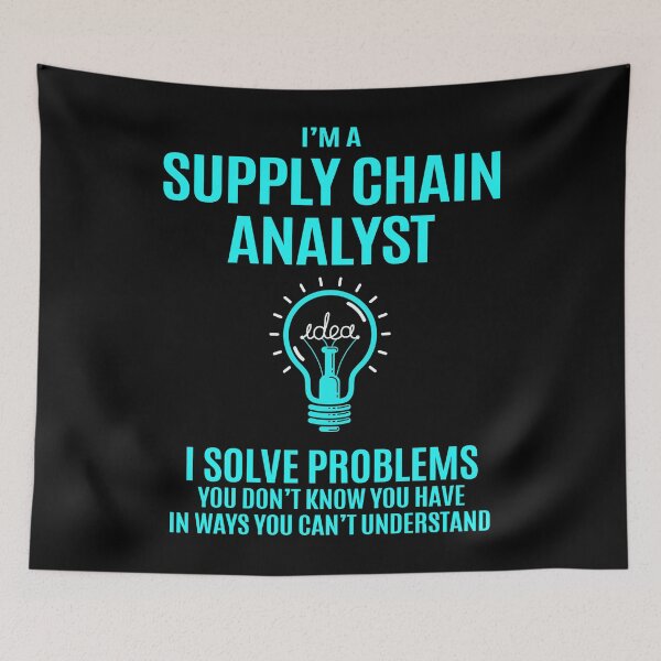 Item preview, Supply Chain Analyst designed and sold by YungMcIlwain.