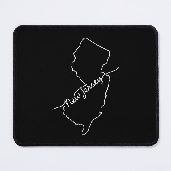 Item preview, New Jersey Map Decor – Contemporary Minimalist State Line Drawing designed and sold by Paper Drip.