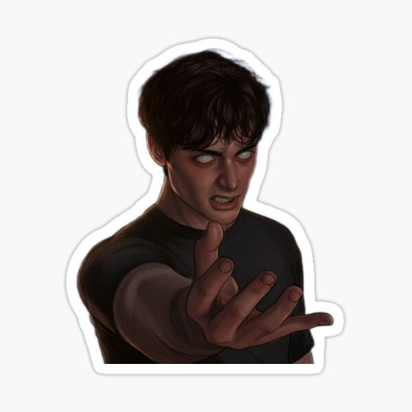 Will Byers Season 5 Digital Fan Art - Stranger Things Netflix Illustration Sticker