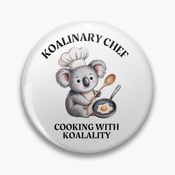 Item preview, Koalinary Chef – Cute Koala Cooking Pun Design designed and sold by Verycutethings.