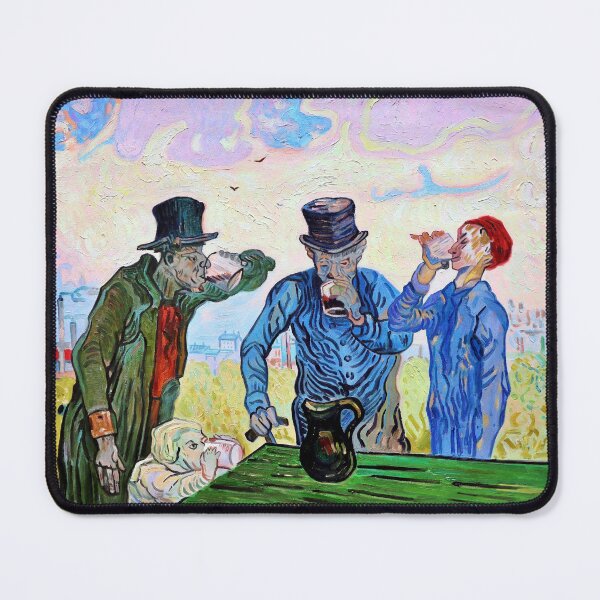 Item preview, The Drinkers (1890) – Vincent van Gogh Classic Art Print designed and sold by ImgPrint.