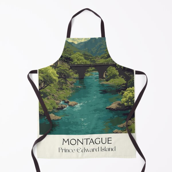 Item preview, Montague Prince Edward Island | River Valley Poster designed and sold by TuncGK.