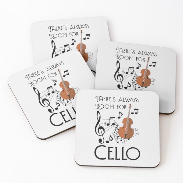 Item preview, There’s Always Room for Cello | Classical Music Pun Design designed and sold by Jesabee Designs.