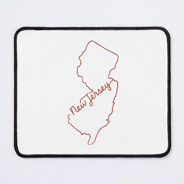 Item preview, New Jersey Map Decor – Contemporary Minimalist State Line Drawing designed and sold by Paper Drip.