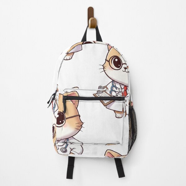 Item preview, Cute Doctor Cat Illustration designed and sold by HoopeStylee.