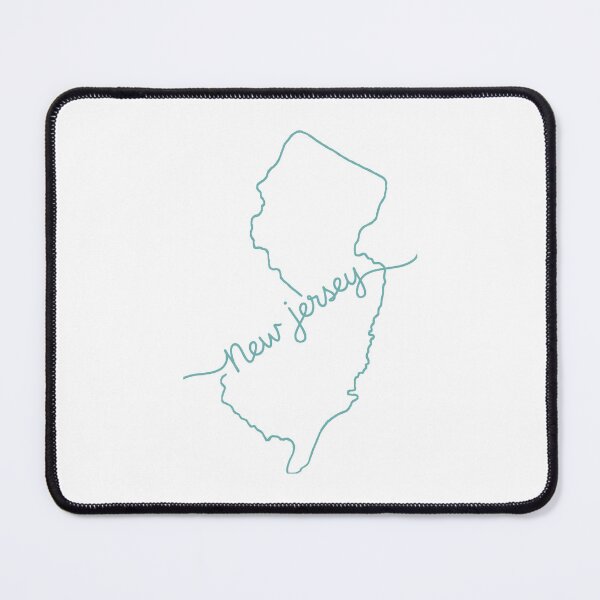 Item preview, New Jersey Map Decor – Contemporary Minimalist State Line Drawing designed and sold by Paper Drip.