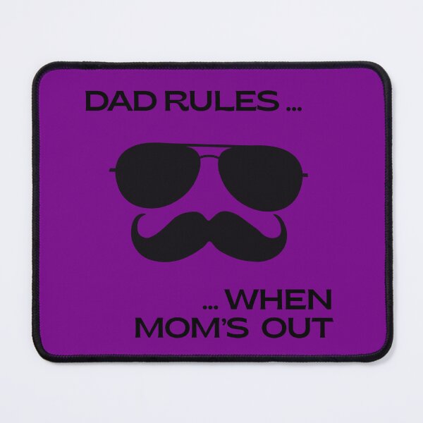 Item preview, Black on Purple Cool night-mode dad vibes — always in charge. designed and sold by Panoramax.