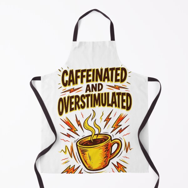 Item preview, Caffeinated And Overstimulated ADHD designed and sold by Quillway.