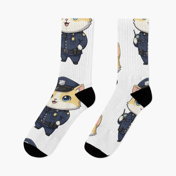 Item preview, Cute Police Officer Cat designed and sold by HoopeStylee.