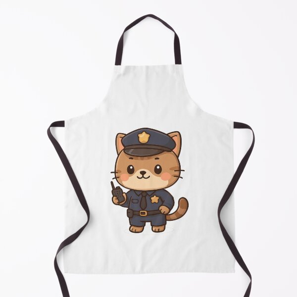 Item preview, Cute Police Officer Cat designed and sold by HoopeStylee.