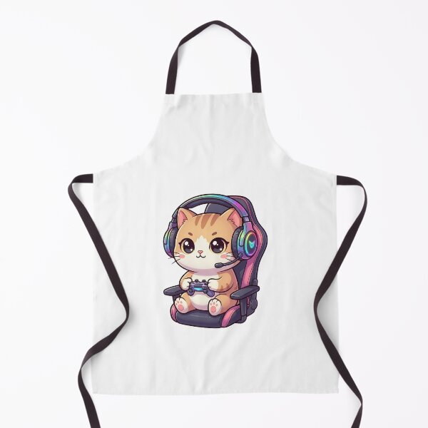 Item preview, Cute Gamer Cat Character designed and sold by HoopeStylee.