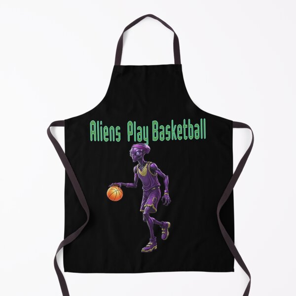 Item preview, Aliens Play Basketball designed and sold by Fragmented Murmurings.