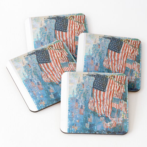 Item preview, The Avenue in the Rain (1917) – Frederick Childe Hassam Art Print designed and sold by ImgPrint.