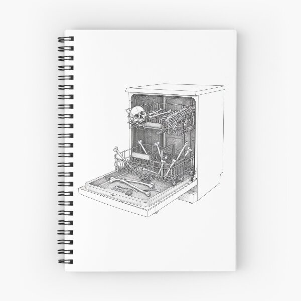 Item preview, Dishwasher designed and sold by Naux | Design & Illustration.