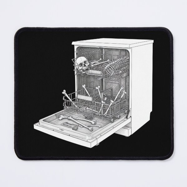Item preview, Dishwasher designed and sold by Naux | Design & Illustration.