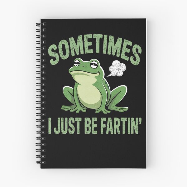 Item preview, Sometimes I Just Be Fartin Funny Frog Meme Retro Humor Design designed and sold by FreshVibe Prints.