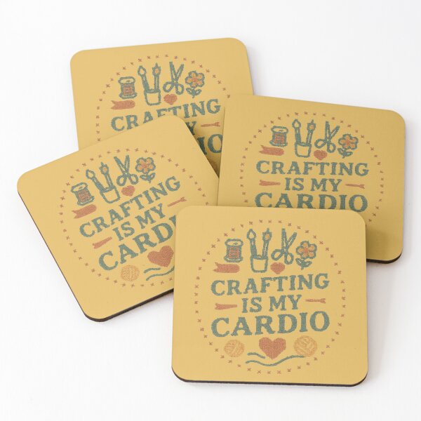 Item preview, Crafting Is My Cardio designed and sold by Apex & Anthem .