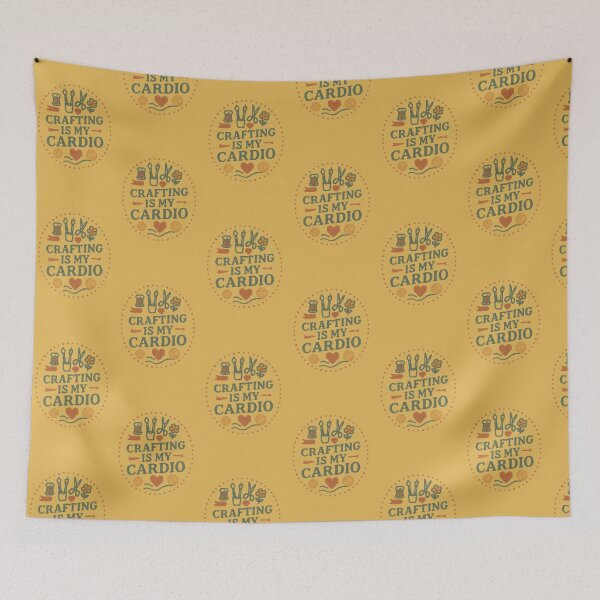 Item preview, Crafting Is My Cardio designed and sold by Apex & Anthem .