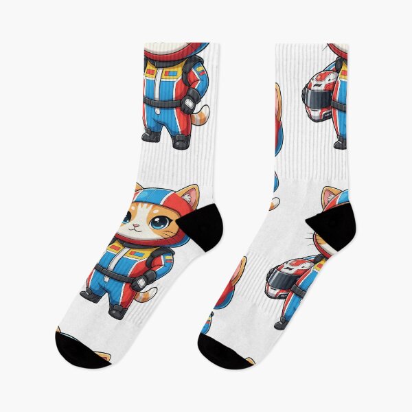 Item preview, Cute F1 Racer Cat designed and sold by HoopeStylee.