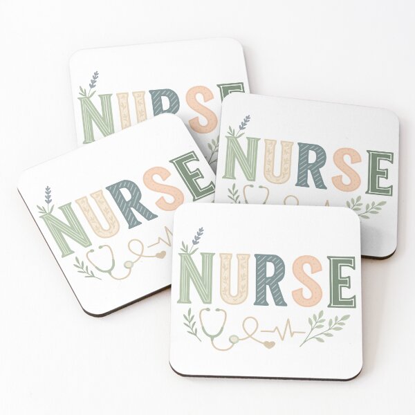 Item preview, Nurse Aesthetic Shirt • Botanical Pastel Nurse Design • Stethoscope Medical Gift for RN LPN CNA designed and sold by PrintedWithSoul.