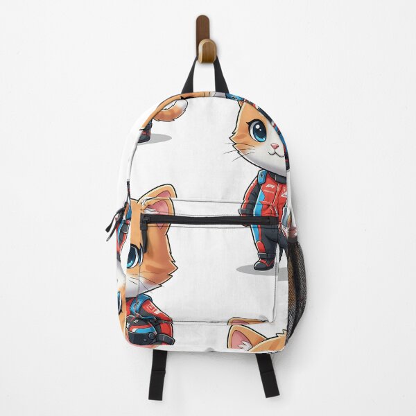 Item preview, Cute F1 Racer Cat Cartoon designed and sold by HoopeStylee.