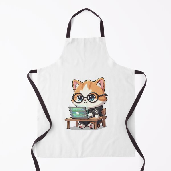 Item preview, Cute Developer Cat designed and sold by HoopeStylee.
