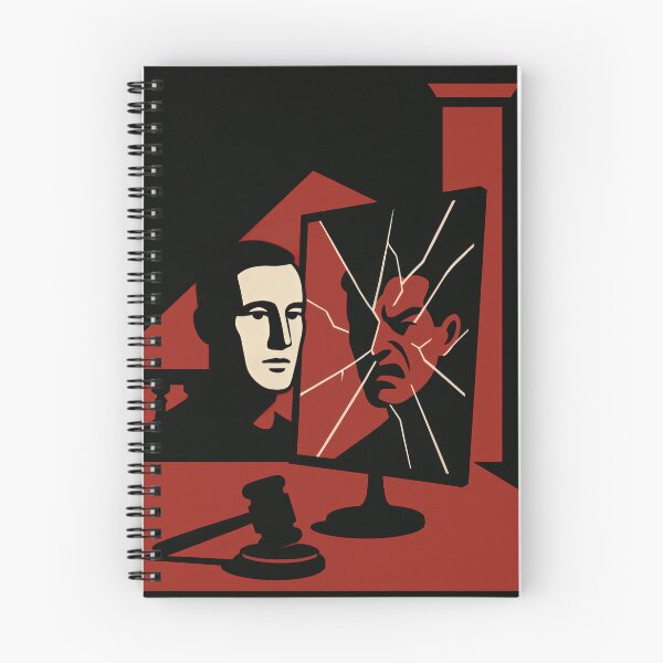 Item preview, Shattered Mirror Courtroom Drama Art designed and sold by Cine8.
