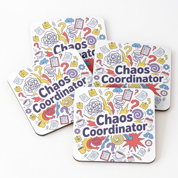 Item preview, Chaos Coordinator ADHD Life Management Tee designed and sold by Quillway.