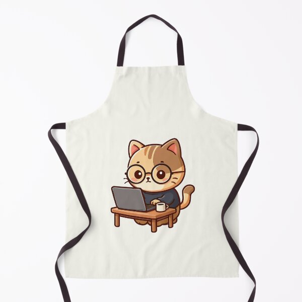 Item preview, Cute Developer Cat designed and sold by HoopeStylee.