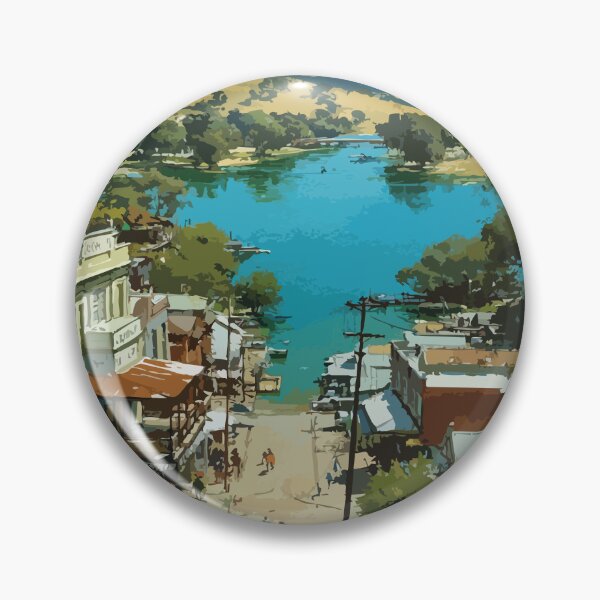 Item preview, Murray River Prince Edward Island | Waterfront Village Poster designed and sold by TuncGK.