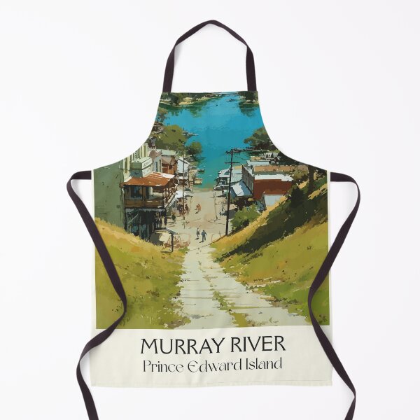 Item preview, Murray River Prince Edward Island | Waterfront Village Poster designed and sold by TuncGK.