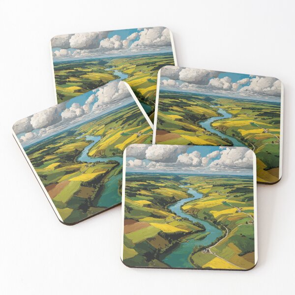 Item preview, New Glasgow Prince Edward Island | Valley Farmland Poster designed and sold by TuncGK.