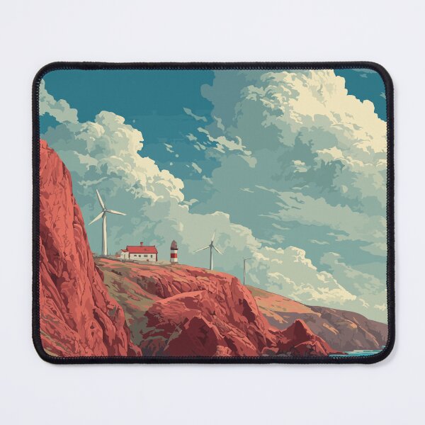 Item preview, North Cape Prince Edward Island | Red Cliff Headland Poster designed and sold by TuncGK.