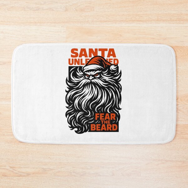 Item preview, Santa Unleashed Fear the Beard designed and sold by SnappyPNG.