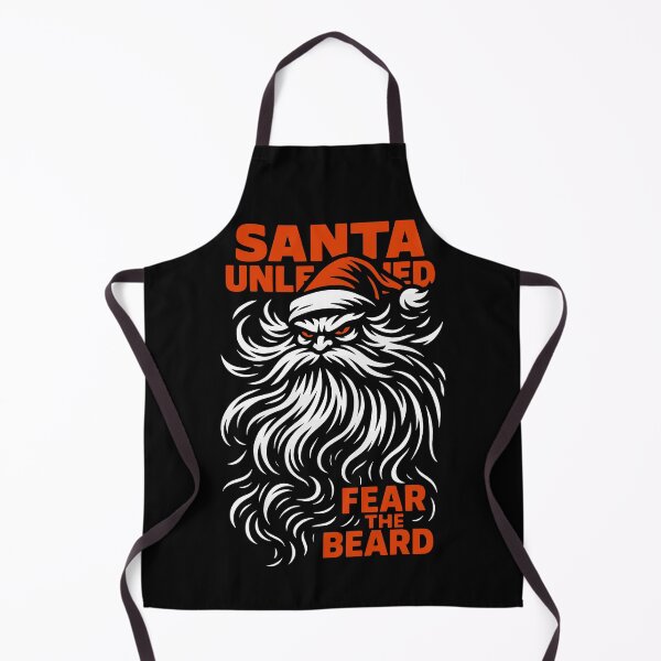 Item preview, Santa Unleashed Fear the Beard designed and sold by SnappyPNG.