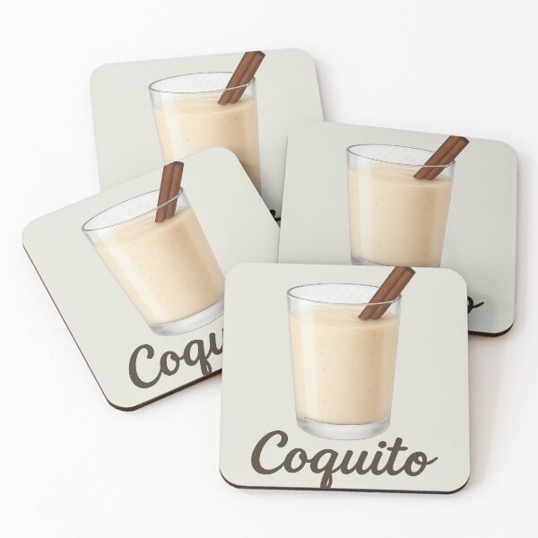 Item preview, Realistic Puerto Rican Coquito drink Logo designed and sold by Por.Ahi.PR.