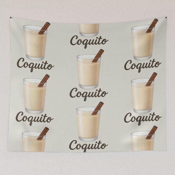 Item preview, Realistic Puerto Rican Coquito drink Logo designed and sold by Por.Ahi.PR.