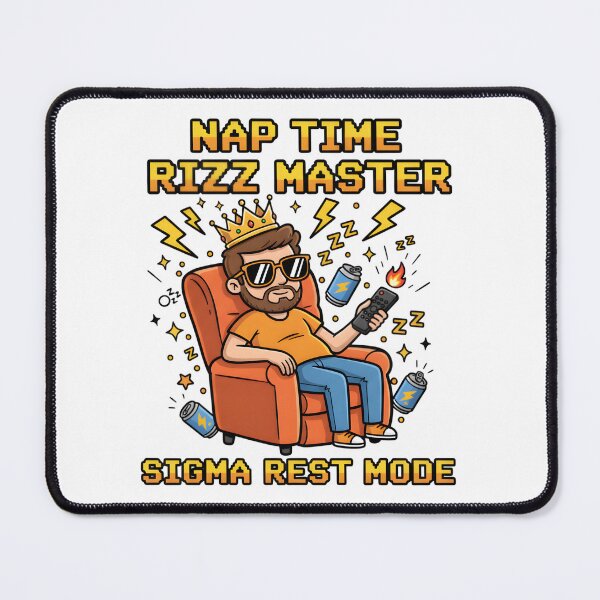 Item preview, Nap Time Rizz Master Sigma Rest designed and sold by AnnDesignStudio.