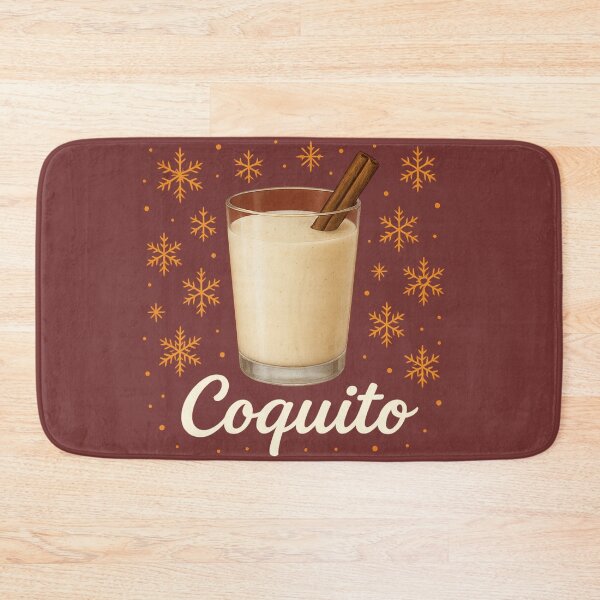Item preview, Christmas Puerto Rican Coquito Drink Logo designed and sold by Por.Ahi.PR.