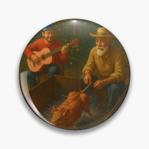 Item preview, Christmas Roasted Pork and Music in Puerto Rico designed and sold by Por.Ahi.PR.