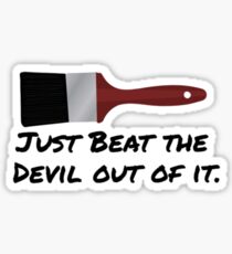 Bob Ross Quote Sticker
